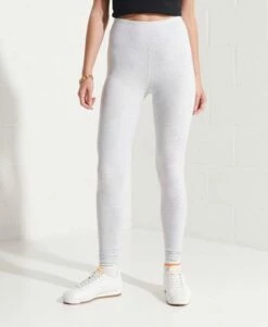 SUPERDRY Corporate Logo High Waist Leggings Dark Charcoal Marl -Sportswear Sales 2022 upload9223368955665956181 2