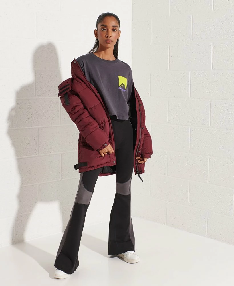 SUPERDRY Mountain Sport Energy Crop Top Charcoal 1 SUPERDRY Mountain Sport Energy Crop Top Charcoal