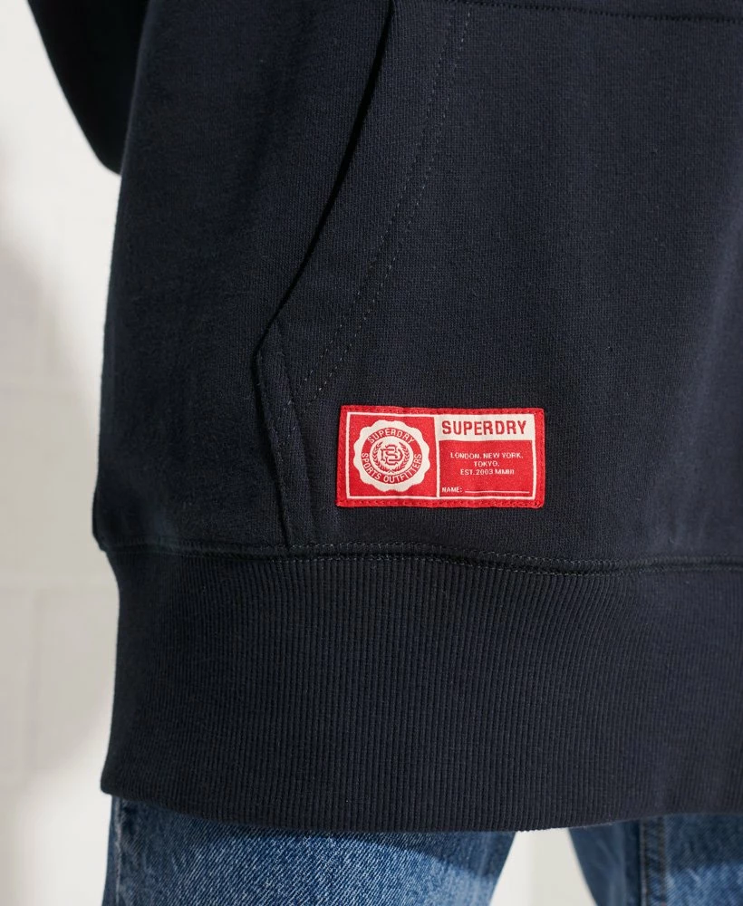 SUPERDRY College Graphic Oversized Hoodie Dress Lightning Grey Grindle 5 SUPERDRY College Graphic Oversized Hoodie Dress Lightning Grey Grindle - Image 5