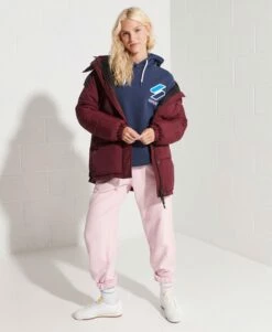 SUPERDRY Code Applique Oversized Hoodie Nautical Yellow Marl