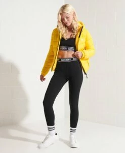 SUPERDRY Independent Tape Leggings Grey Marl