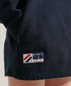 SUPERDRY City College Crew Sweatshirt Dress Mazarine Blue 12 SUPERDRY City College Crew Sweatshirt Dress Mazarine Blue -Sportswear Sales 2022 upload9223368955665957202