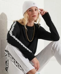 Superdry Code Logo Top Supermarine Navy -Sportswear Sales 2022 upload9223368955665957353