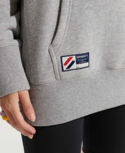 SUPERDRY Code Applique Oversized Hoodie Enamel Green Marl -Sportswear Sales 2022 upload9223368955665957615