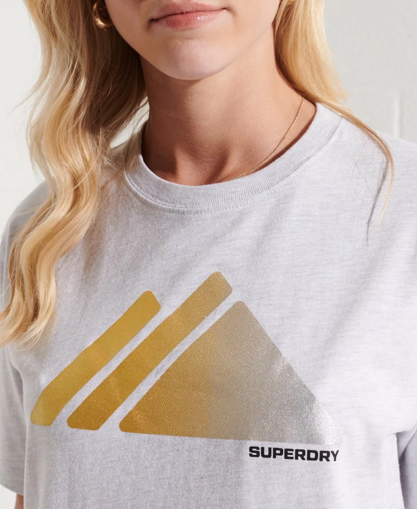 SUPERDRY Mountain Sport T-Shirt Royal 2 SUPERDRY Mountain Sport T-Shirt Royal - Image 2