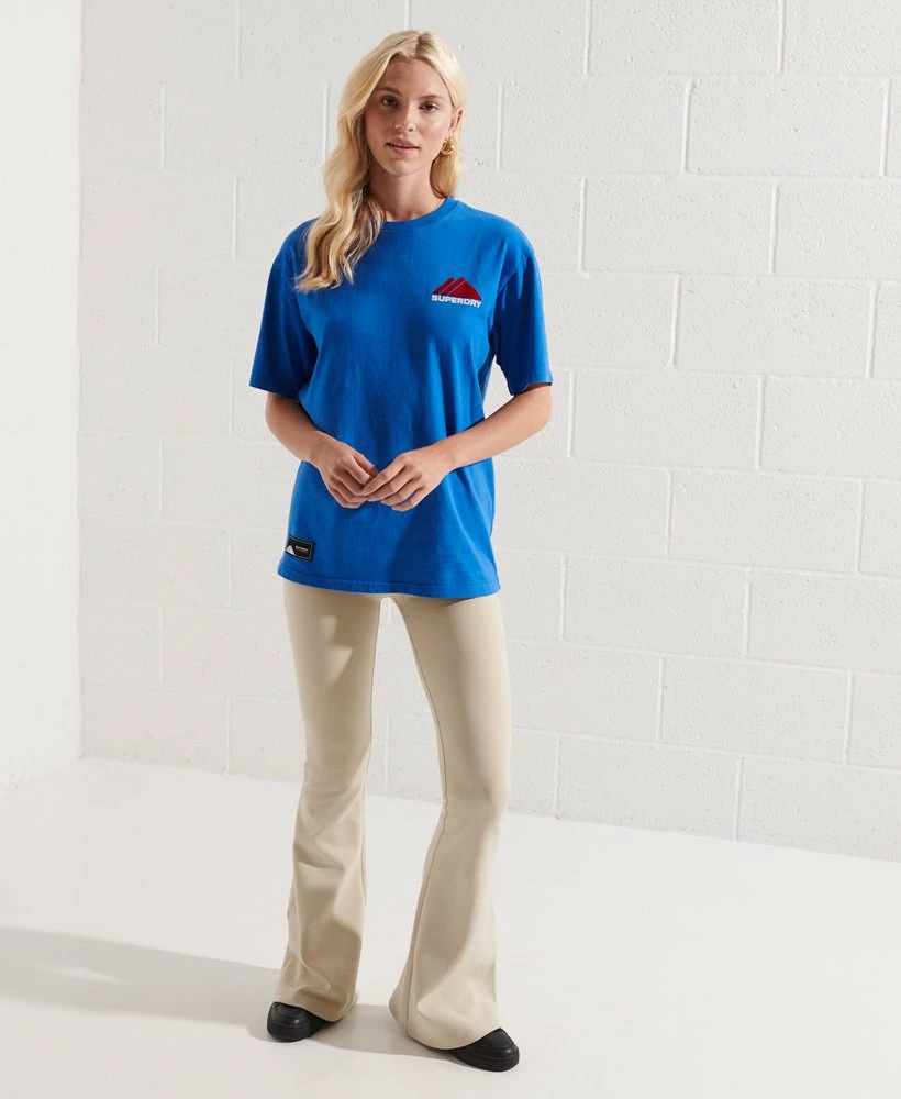 SUPERDRY Mountain Sport T-Shirt Ice Marl 1 SUPERDRY Mountain Sport T-Shirt Ice Marl