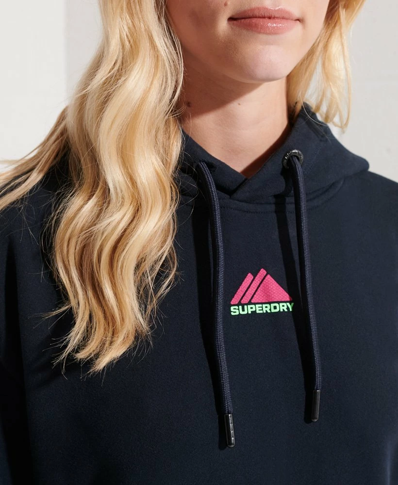 SUPERDRY Mountain Energy Oversized Hoodie Purple Opulence 3 SUPERDRY Mountain Energy Oversized Hoodie Purple Opulence - Image 3