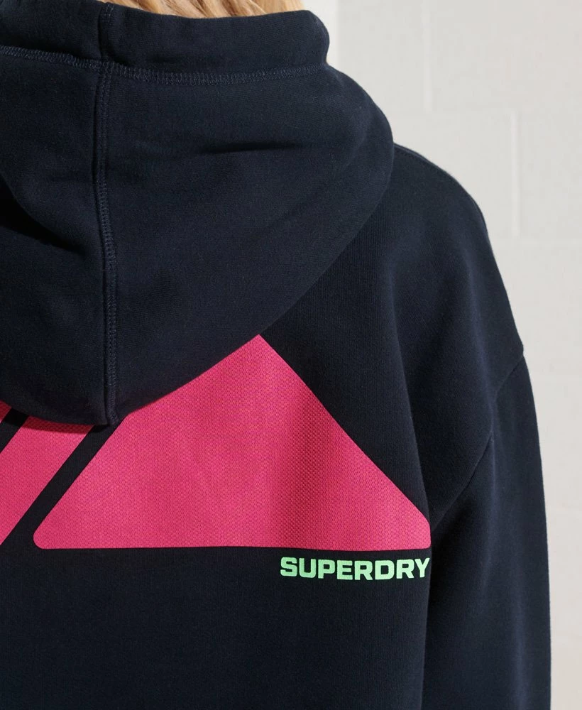 SUPERDRY Mountain Energy Oversized Hoodie Purple Opulence 5 SUPERDRY Mountain Energy Oversized Hoodie Purple Opulence - Image 5