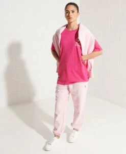 SUPERDRY Code Logo Appliqué T-shirt Low Light Black Grit