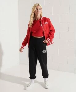 SUPERDRY College Graphic T-Shirt Risk Red