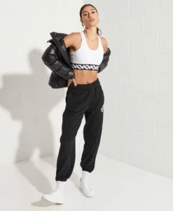 SUPERDRY City College Joggers Grey Slub Grindle