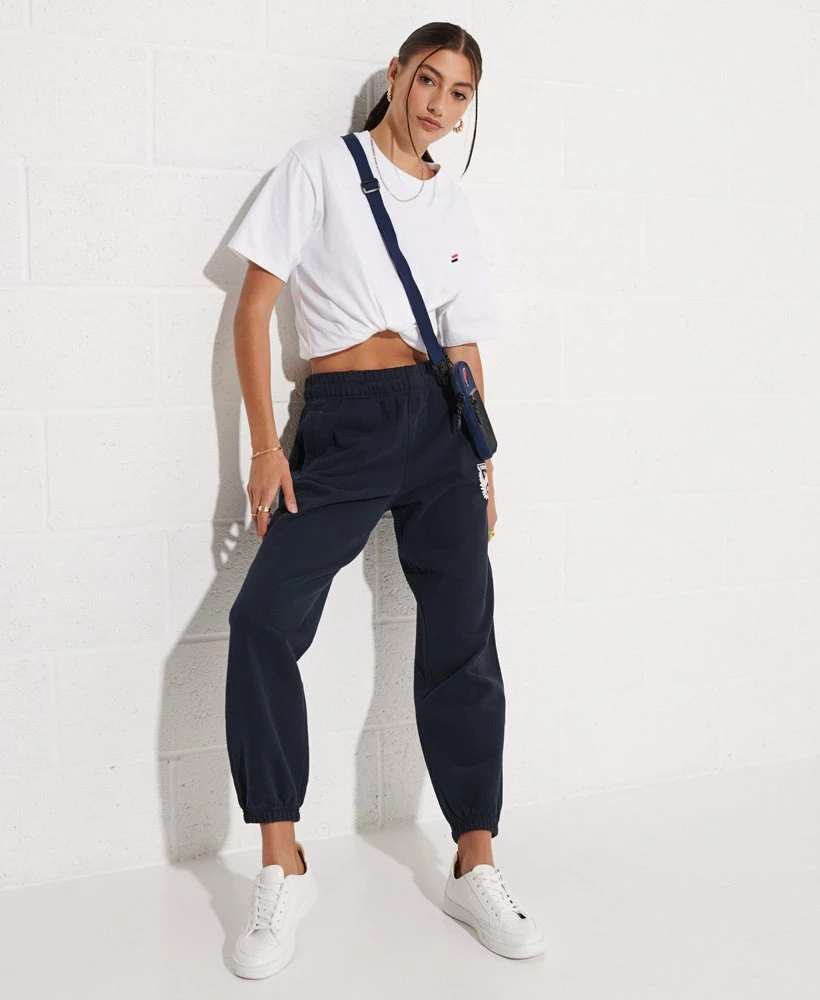 SUPERDRY City College Joggers Black 1 SUPERDRY City College Joggers Black