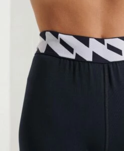 SUPERDRY Code Logo Elastic Leggings Black/white -Sportswear Sales 2022 upload9223368955665962002