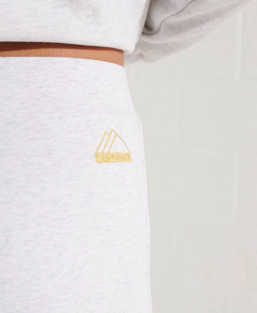 SUPERDRY Mountain Sport Flare Joggers Ice Marl 3 SUPERDRY Mountain Sport Flare Joggers Ice Marl - Image 3