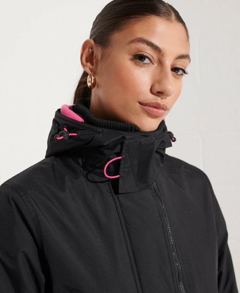 SUPERDRY Pop Zip Hooded Arctic SD-Windcheater Jacket Eclipse Navy/ecru 3 SUPERDRY Pop Zip Hooded Arctic SD-Windcheater Jacket Eclipse Navy/ecru - Image 3