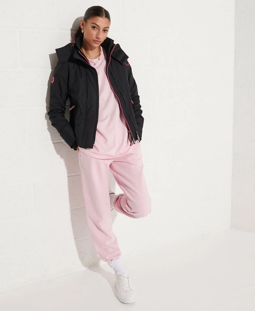 SUPERDRY Pop Zip Hooded Arctic SD-Windcheater Jacket Eclipse Navy/ecru 1 SUPERDRY Pop Zip Hooded Arctic SD-Windcheater Jacket Eclipse Navy/ecru