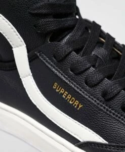 SUPERDRY Vegan Basket Lux Trainers Black/white 26 SUPERDRY Vegan Basket Lux Trainers Black/white -Sportswear Sales 2022 upload9223368955665965761