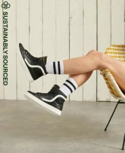 SUPERDRY Vegan Basket Lux Trainers Black/white 28 SUPERDRY Vegan Basket Lux Trainers Black/white -Sportswear Sales 2022 upload9223368955665965764