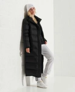SUPERDRY Code Longline Down Puffer Coat Port -Sportswear Sales 2022 upload9223368955665967580