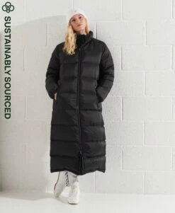 SUPERDRY Code Longline Down Puffer Coat Port