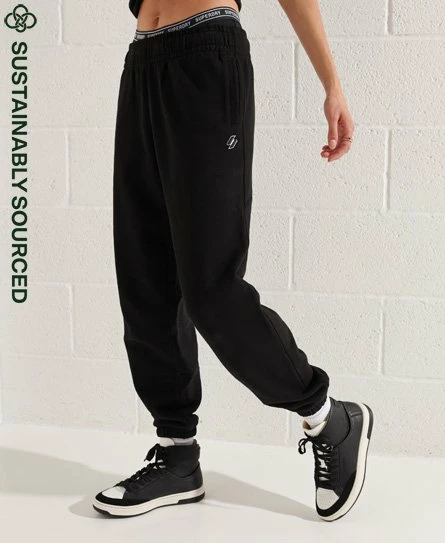 SUPERDRY Organic Cotton Code Essential Joggers Ice Marl 6 SUPERDRY Organic Cotton Code Essential Joggers Ice Marl - Image 6
