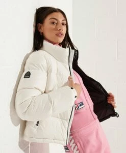 SUPERDRY Luxe Alpine Down Padded Jacket Deep Port -Sportswear Sales 2022 upload9223368955665968346