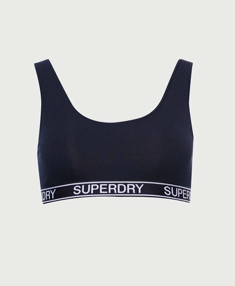 SUPERDRY Organic Cotton Grace Super Bralette Double Pack Black/grey Marl 5 SUPERDRY Organic Cotton Grace Super Bralette Double Pack Black/grey Marl - Image 5