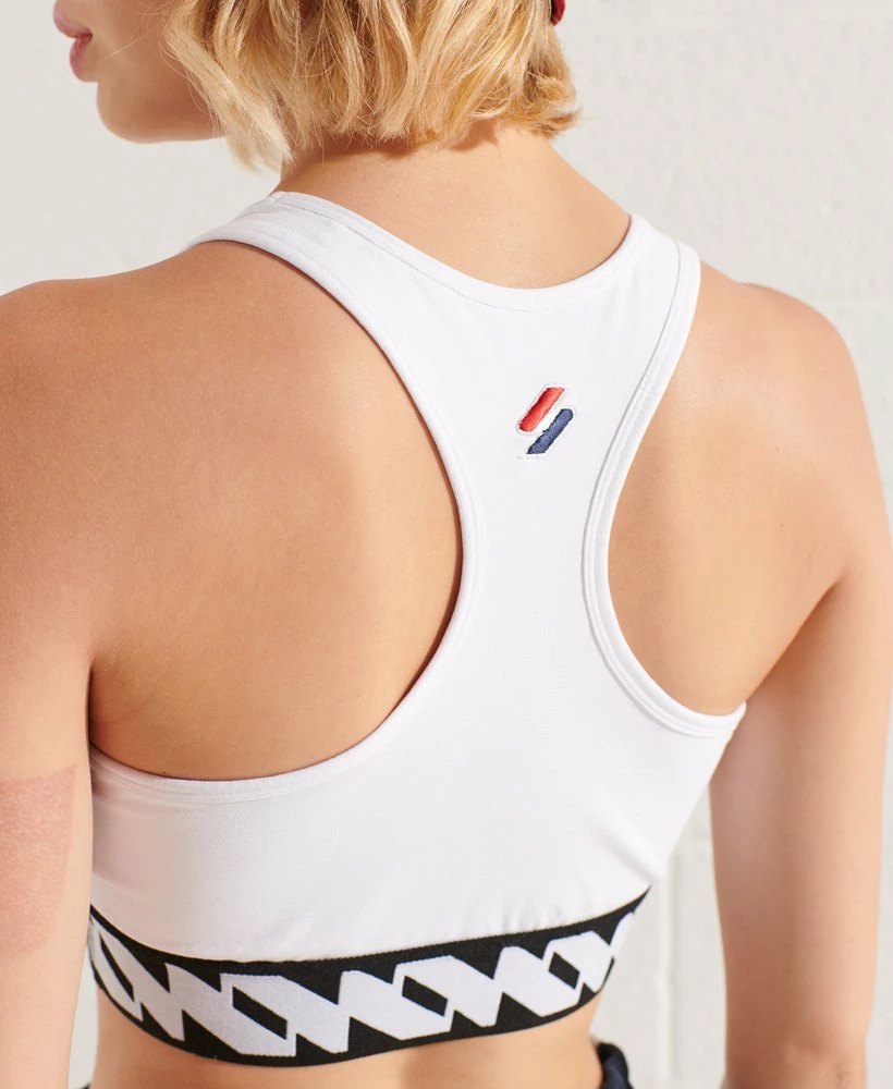 SUPERDRY Organic Cotton Code Elastic Bra Optic 5 SUPERDRY Organic Cotton Code Elastic Bra Optic - Image 5