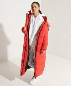 SUPERDRY Organic Cotton Essential Oversized Hoodie Ice Marl