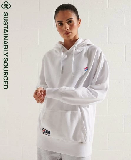 SUPERDRY Organic Cotton Essential Oversized Hoodie Optic 11 SUPERDRY Organic Cotton Essential Oversized Hoodie Optic - Image 11