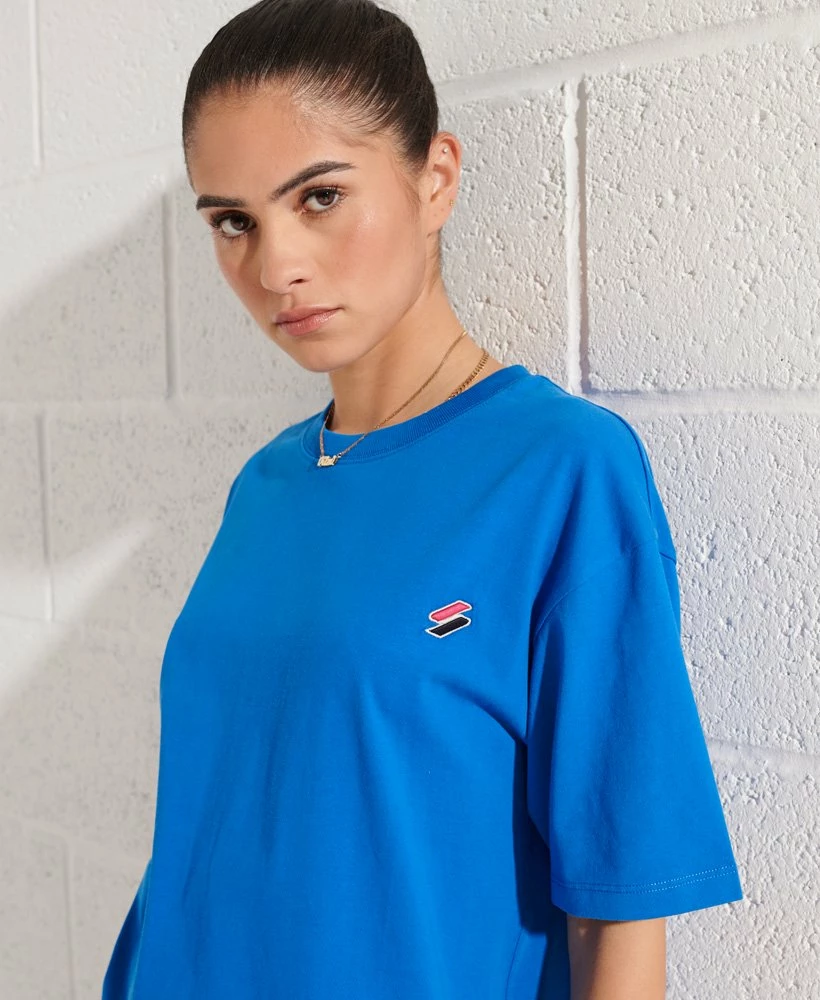 SUPERDRY Organic Cotton Code Essential T-Shirt Roseate Pink 2 SUPERDRY Organic Cotton Code Essential T-Shirt Roseate Pink - Image 2