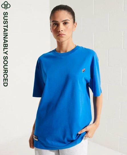 SUPERDRY Organic Cotton Code Essential T-Shirt Roseate Pink 5 SUPERDRY Organic Cotton Code Essential T-Shirt Roseate Pink - Image 5