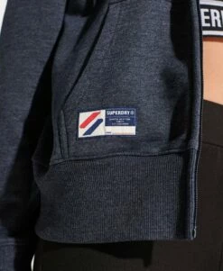 SUPERDRY Code Essential Zip Hoodie Black -Sportswear Sales 2022 upload9223368955665975517