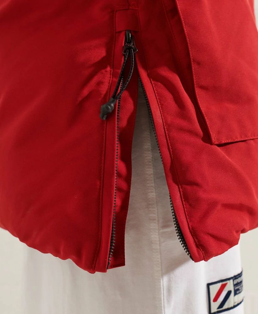 Superdry Code Everest Parka Coat Enamel Green 8 Superdry Code Everest Parka Coat Enamel Green - Image 8