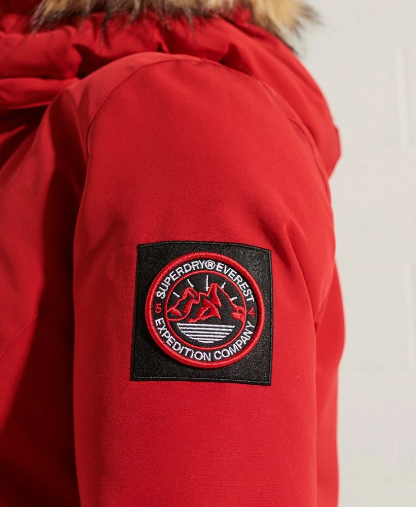 Superdry Code Everest Parka Coat Enamel Green 6 Superdry Code Everest Parka Coat Enamel Green - Image 6