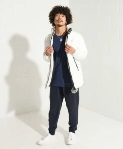 SUPERDRY Unisex Organic Cotton Essential T-Shirt Washed Black