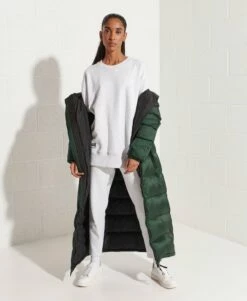 SUPERDRY Organic Cotton Essential Crew Sweatshirt Deep Navy