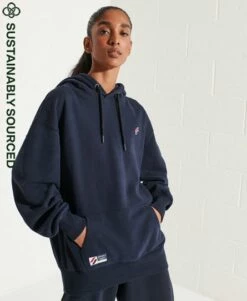 SUPERDRY Organic Cotton Essential Oversized Hoodie Deep Navy 16 SUPERDRY Organic Cotton Essential Oversized Hoodie Deep Navy -Sportswear Sales 2022 upload9223368955665976142 5