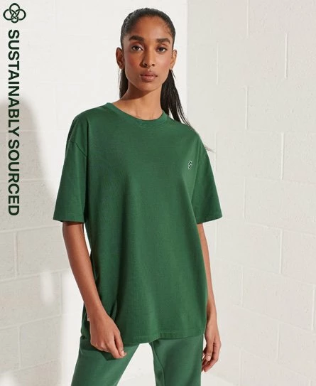 SUPERDRY Organic Cotton Code Essential T-Shirt Risk Red 11 SUPERDRY Organic Cotton Code Essential T-Shirt Risk Red - Image 11