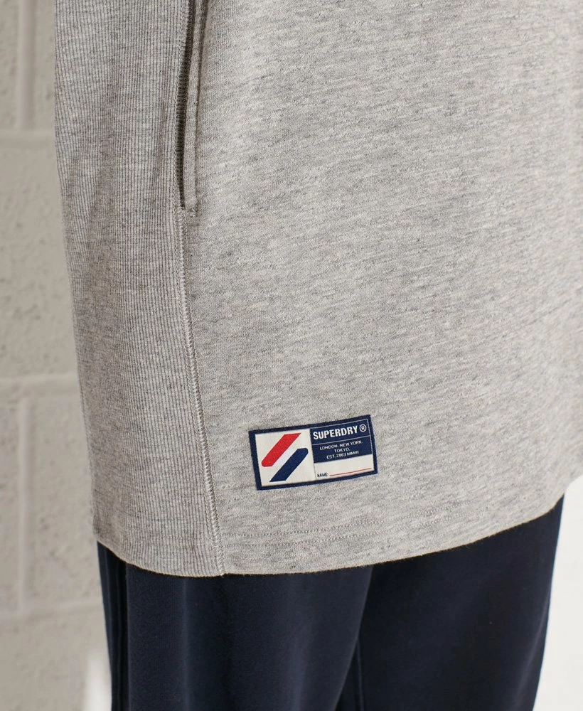 SUPERDRY Organic Cotton Code Oversized Crew Dress Black 6 SUPERDRY Organic Cotton Code Oversized Crew Dress Black - Image 6