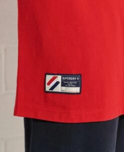 SUPERDRY Organic Cotton Code Essential T-Shirt Risk Red 14 SUPERDRY Organic Cotton Code Essential T-Shirt Risk Red -Sportswear Sales 2022 upload9223368955665976177