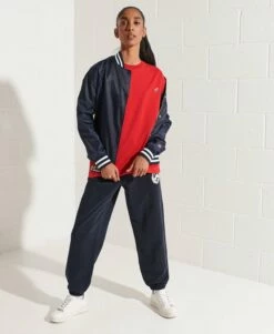 SUPERDRY Organic Cotton Code Essential T-Shirt Risk Red