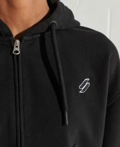 SUPERDRY Code Essential Zip Hoodie Dark Moss -Sportswear Sales 2022 upload9223368955665976378