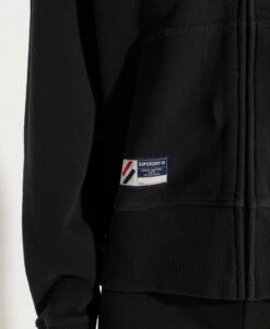 SUPERDRY Code Essential Zip Hoodie Dark Moss -Sportswear Sales 2022 upload9223368955665976379