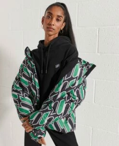 SUPERDRY Organic Cotton Essential Oversized Hoodie Black -Sportswear Sales 2022 upload9223368955665976394