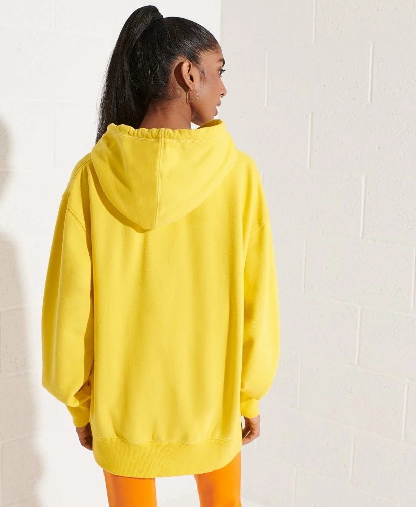 SUPERDRY Organic Cotton Essential Oversized Hoodie Optic 2 SUPERDRY Organic Cotton Essential Oversized Hoodie Optic - Image 2