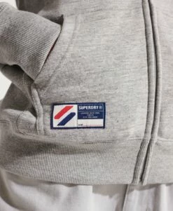 SUPERDRY Code Essential Zip Hoodie Black -Sportswear Sales 2022 upload9223368955665977298