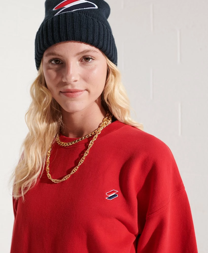 SUPERDRY Organic Cotton Code Oversized Crew Dress Black 3 SUPERDRY Organic Cotton Code Oversized Crew Dress Black - Image 3