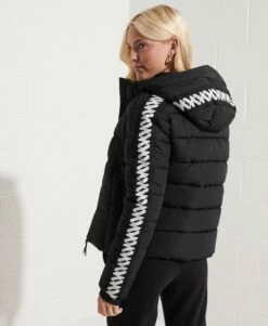 SUPERDRY Code Logo Tape Spirit Puffer Jacket Risk Red -Sportswear Sales 2022 upload9223368955665978212