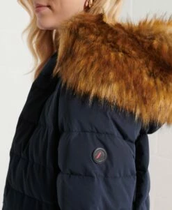 SUPERDRY Arctic Longline Puffer Coat Black -Sportswear Sales 2022 upload9223368955665978234